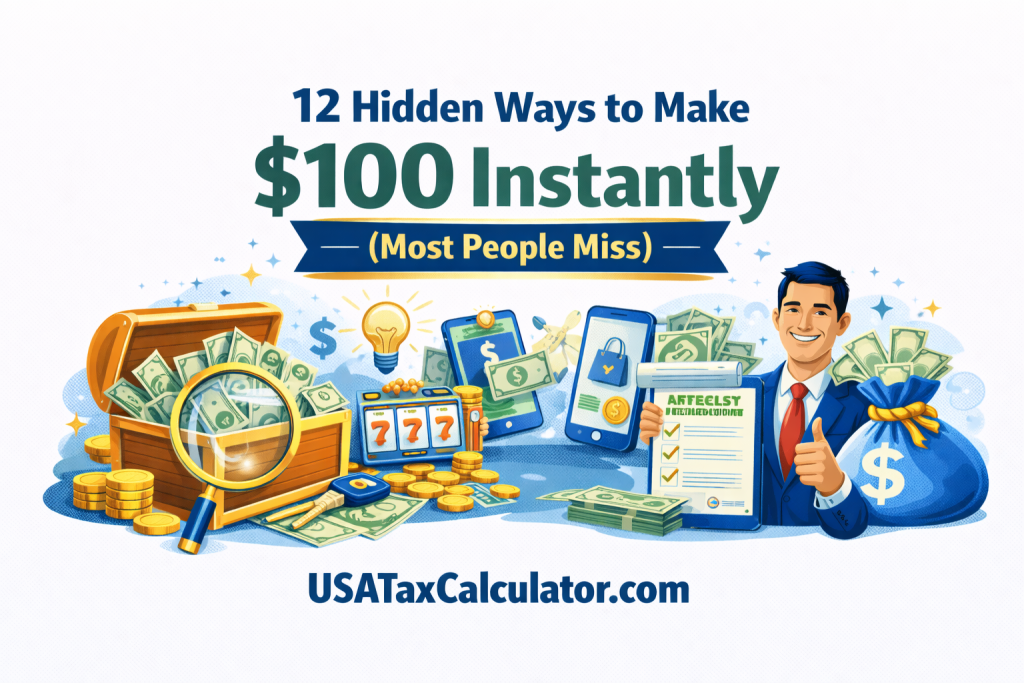 12 Hidden Ways to Make $100 Instantly (Most People Miss)