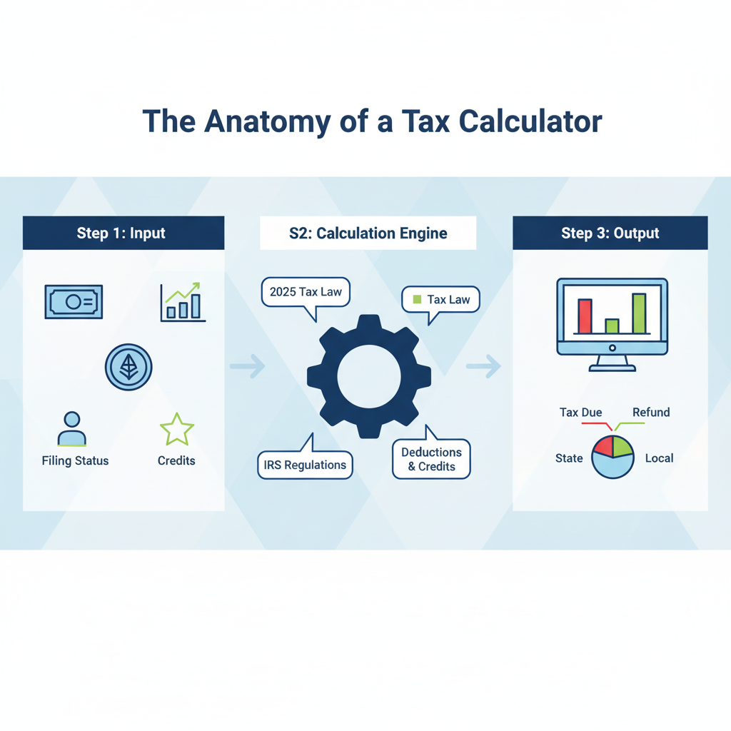 Anatomy of a USA Tax Calculator.
