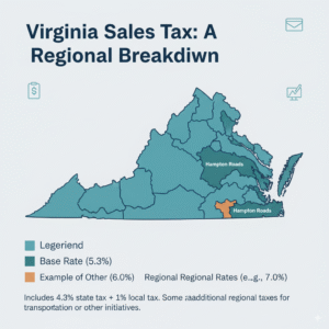 Virginia Sales tax. How it works and what is in it?