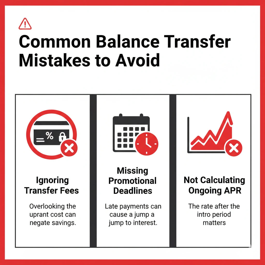 Common Balance Transfer mistakes to avoid.