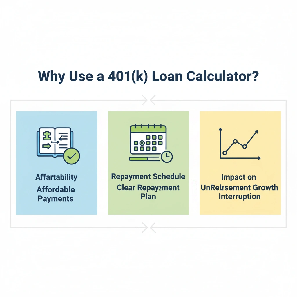 Why use a 401k loan calculator in the USA.